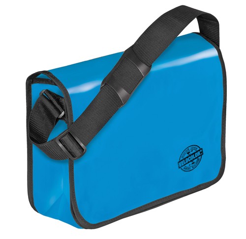 Collegetasche blau aus lkw - collegetasche,